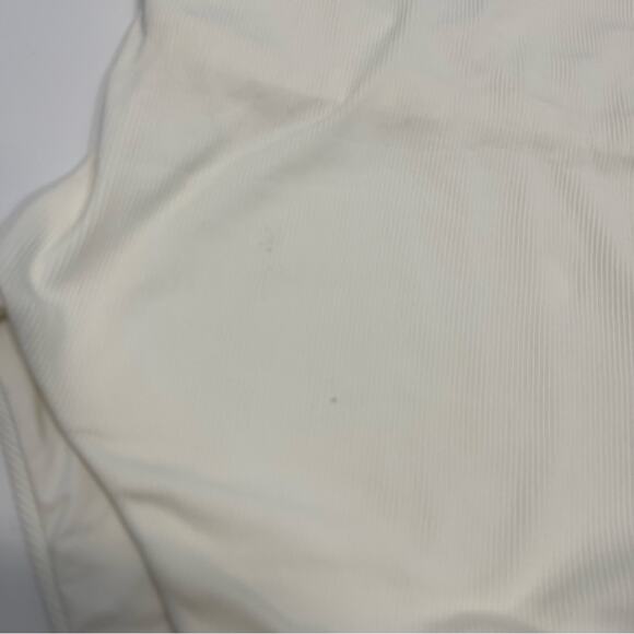 L*Space Ribbed Phoebe One Piece Swimsuit Cream White - Picture 8 of 15